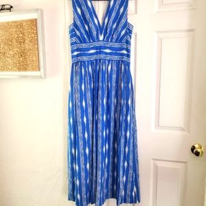 Anthropologie full length maxi dress.